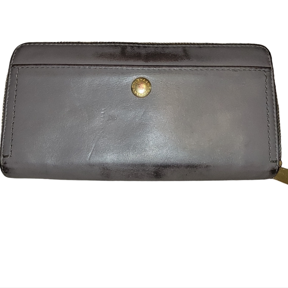 Cole Haan - Gray Leather Long Wallet